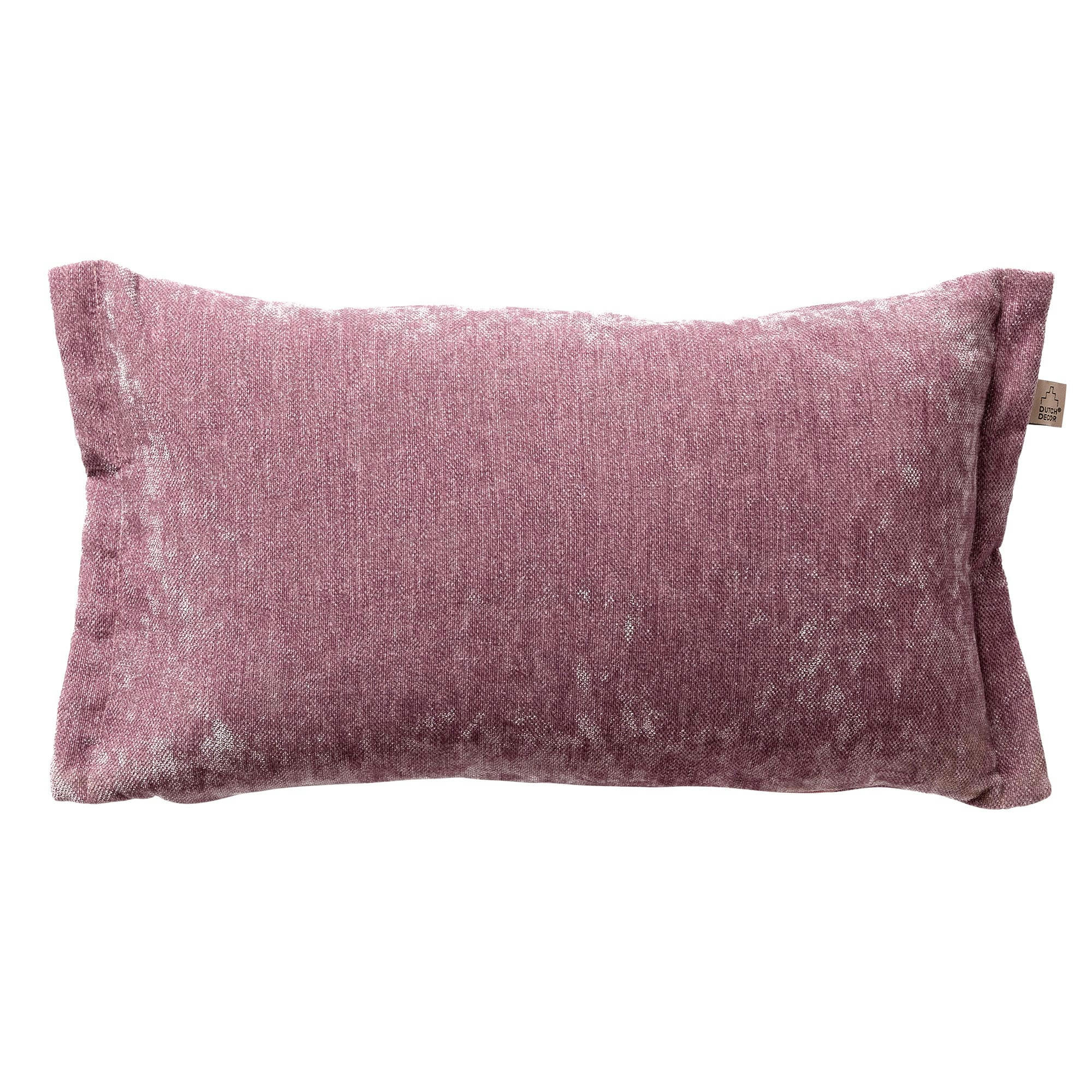 - Housse de coussin multicolore en polyester-30x50 cm uni