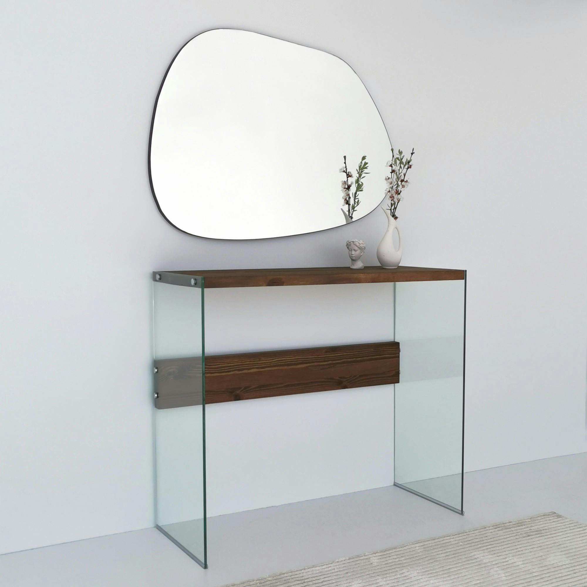 Miroir design organique 75 cm, forme libre CODY