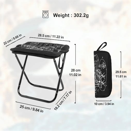 NNEOBA Camping Stool Foldable Chair