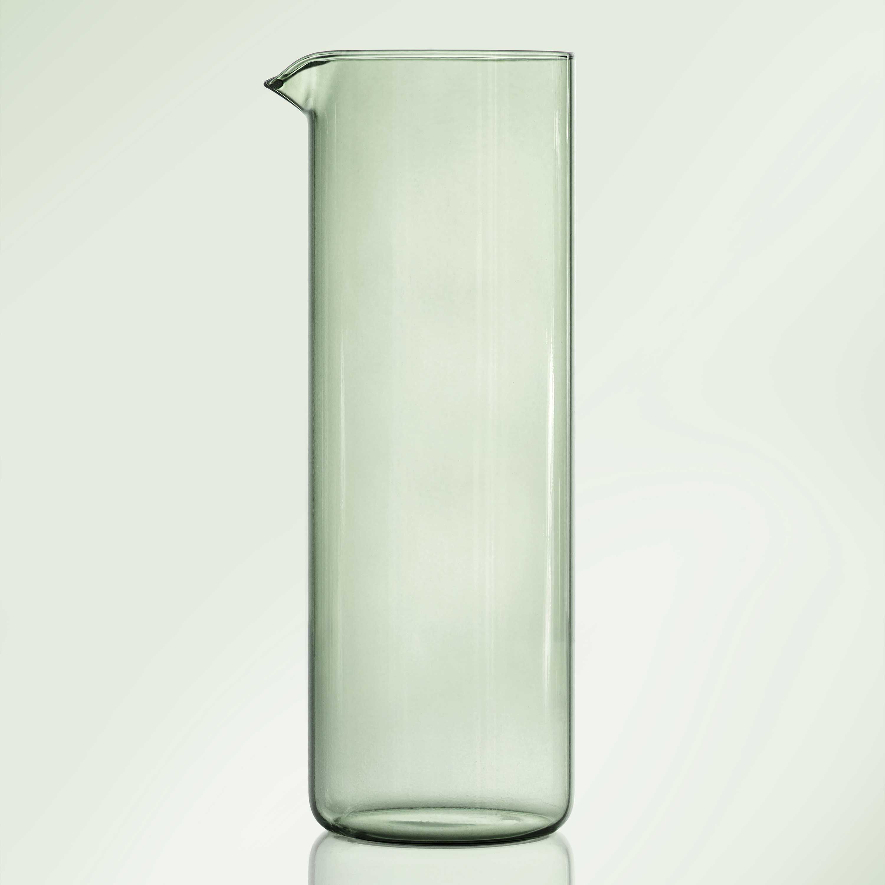 Like Glass Glass carafe - Green, 33.9 oz, borosilicate glass