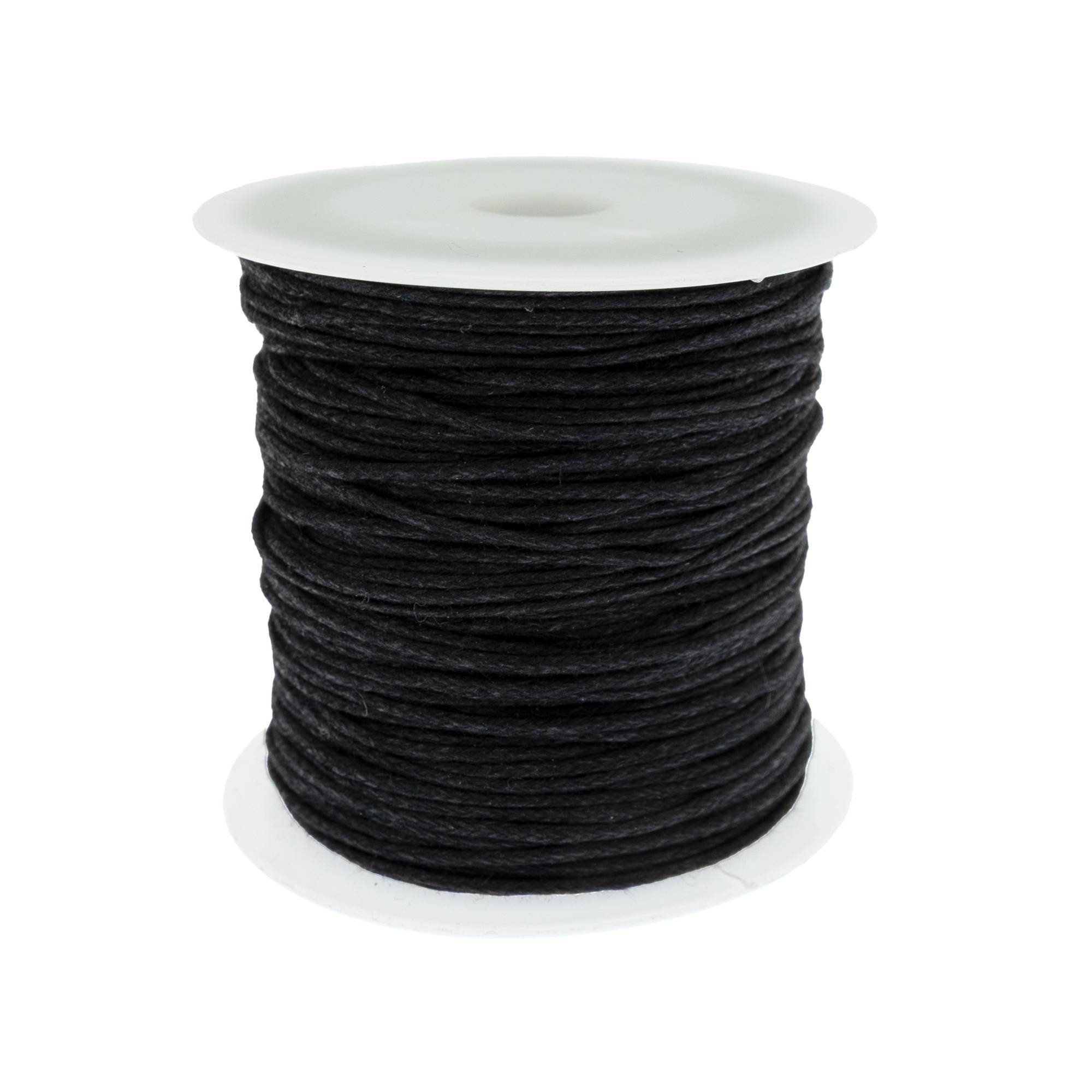 Black Cotton Cord 1mm x 40m