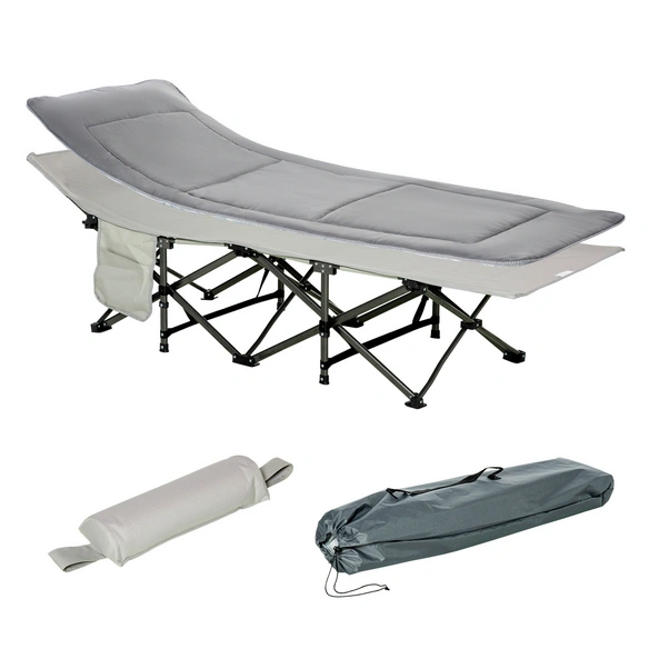 Campingbett, LxBxH: 188 x 64,5 x 53 cm