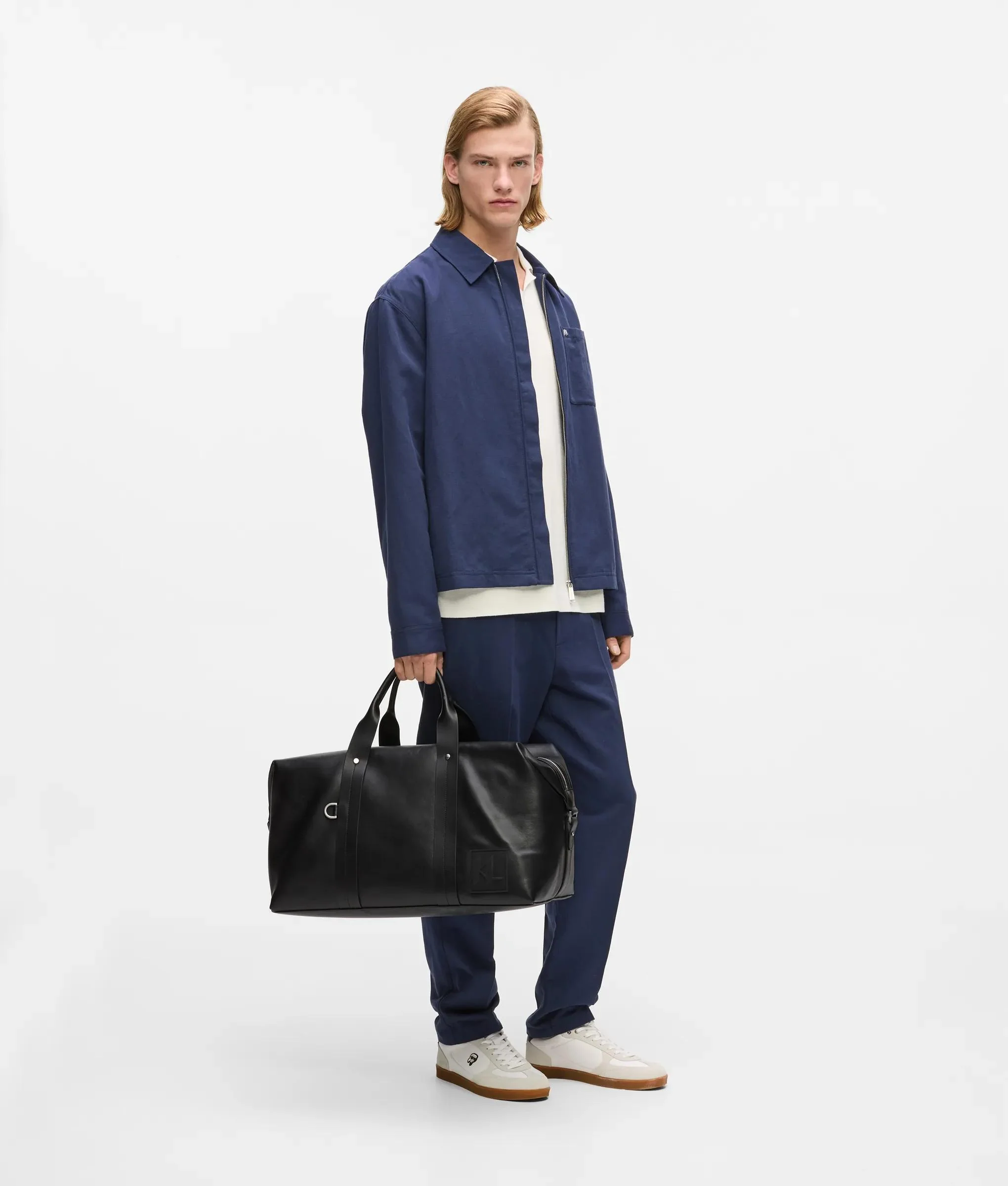 Sac week-end avec écusson Monogram