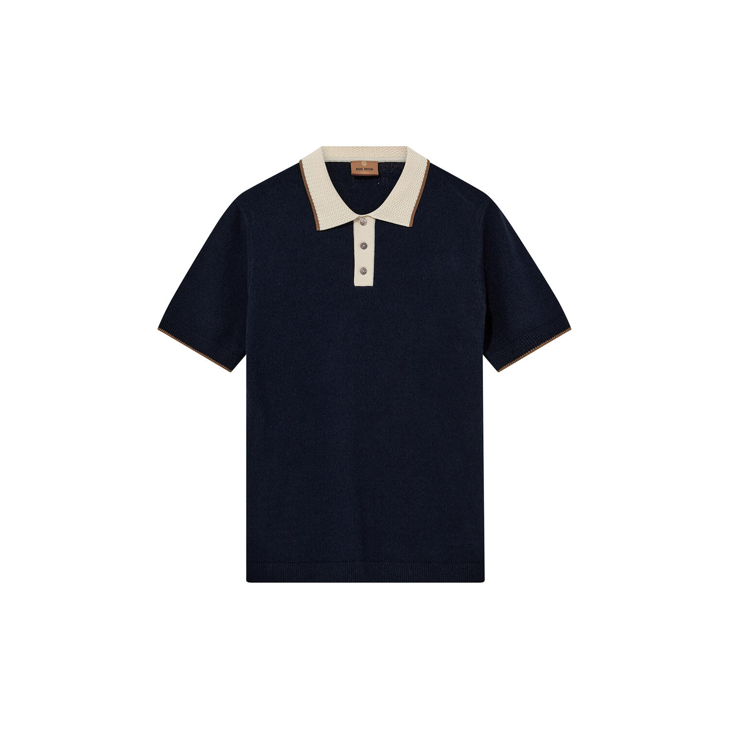 MMGFrancesco Polo SS Knit, estate blue