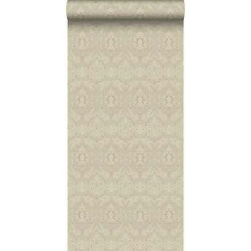 Origin behang - ornamenten - glanzend brons - 53 cm x 10,05 m