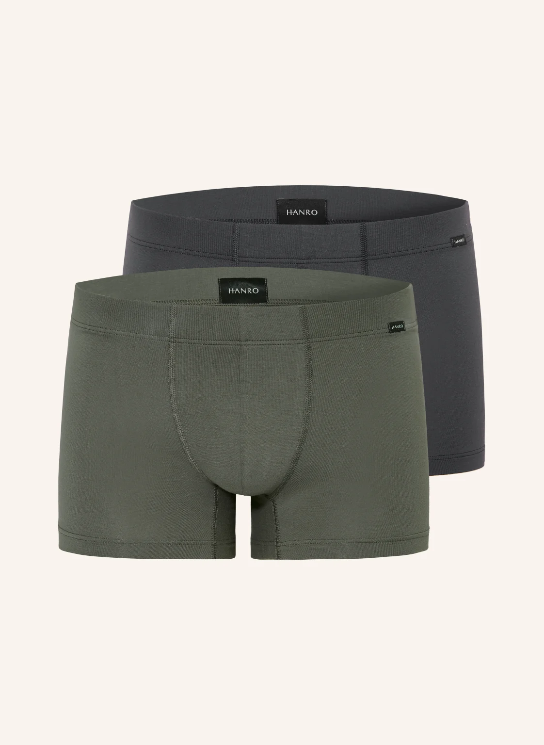 HANRO 2er-Pack Boxershorts COTTON ESSENTIALS