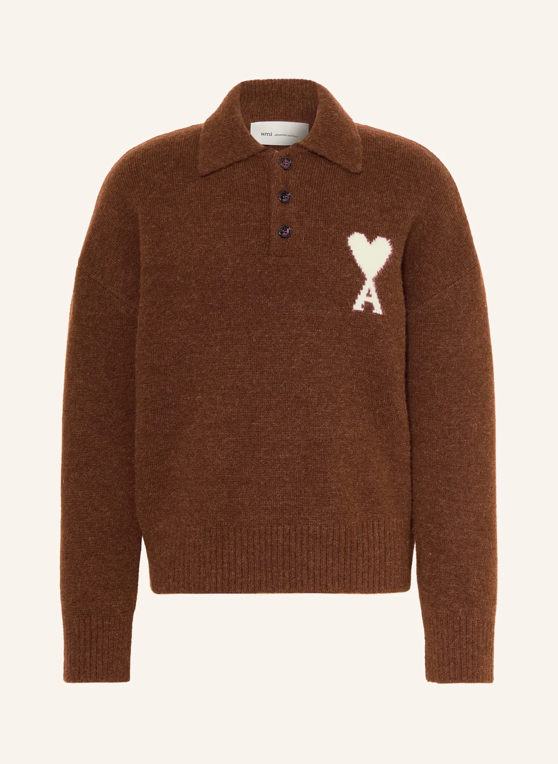 Ami Paris Pullover mit Alpaka