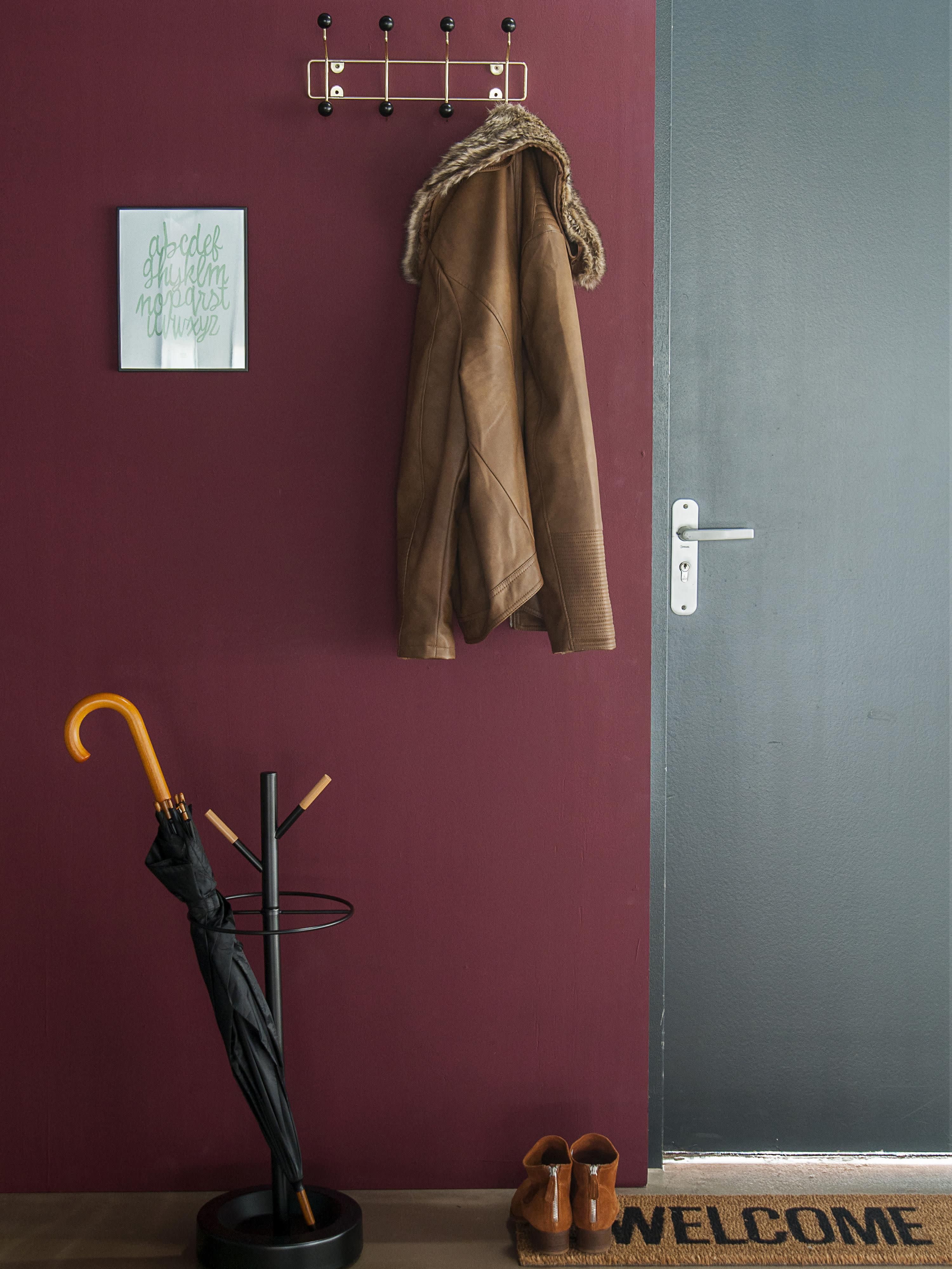 Wandgarderobe Saturnus aus Metall