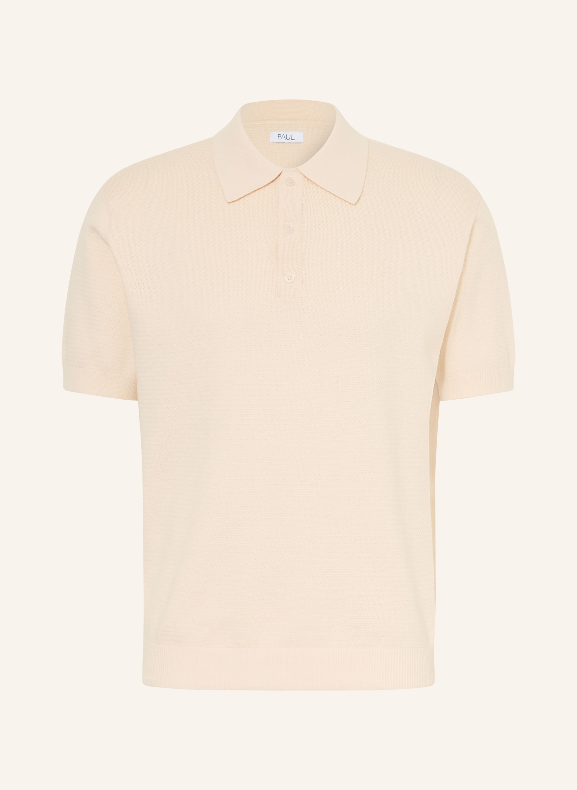PAUL Strick-Poloshirt