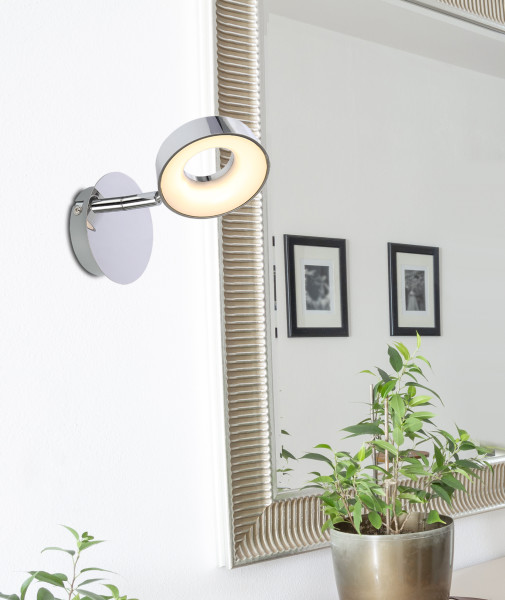Lampa kinkiet ISLA 1x4w led chrom 3000k