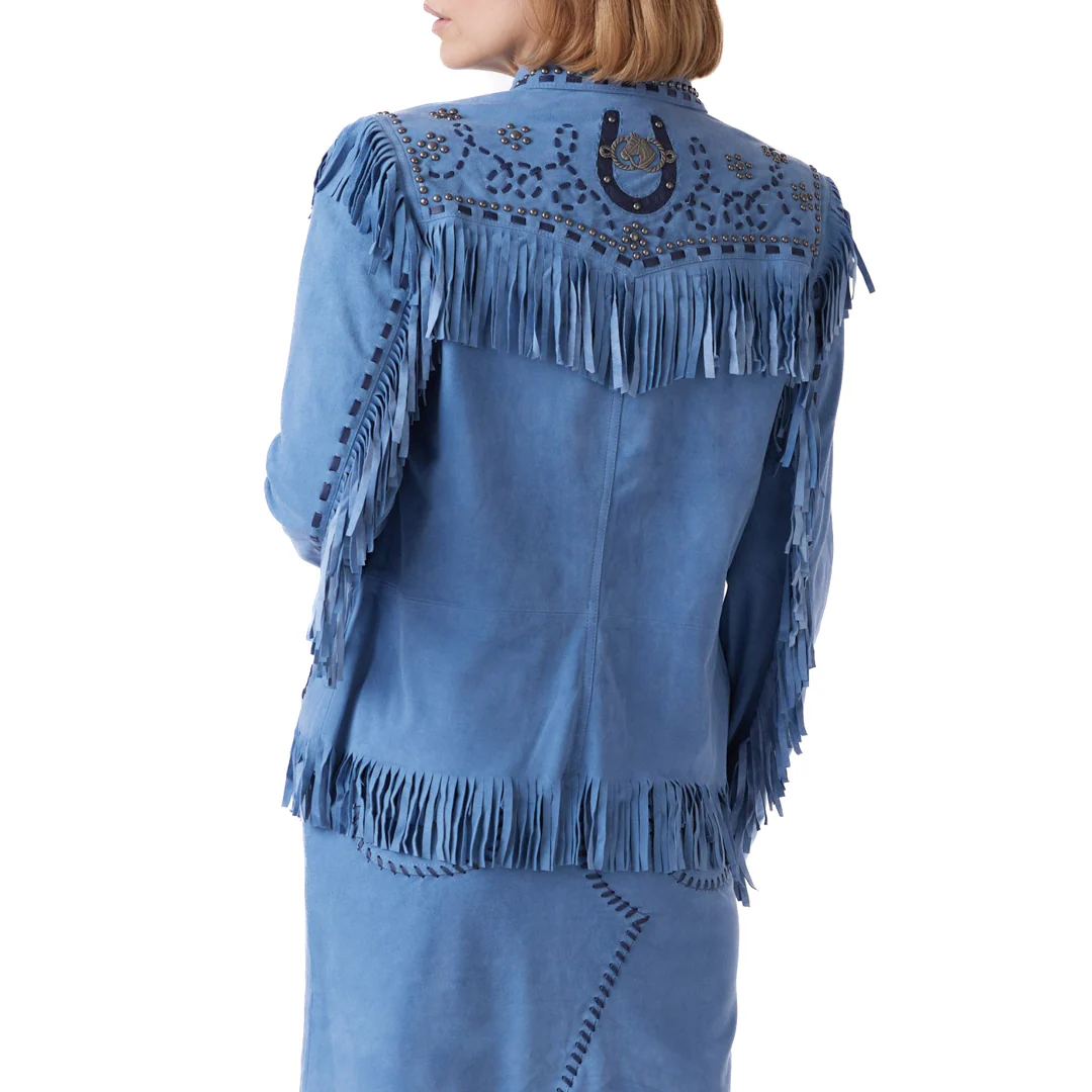 Женская кожаная куртка Double D Ranch Rodeo Stock