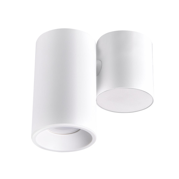 Spot okrągły biały HOBRO 1xGU10x10W wym:14x14,5x7cm IP20 Polux