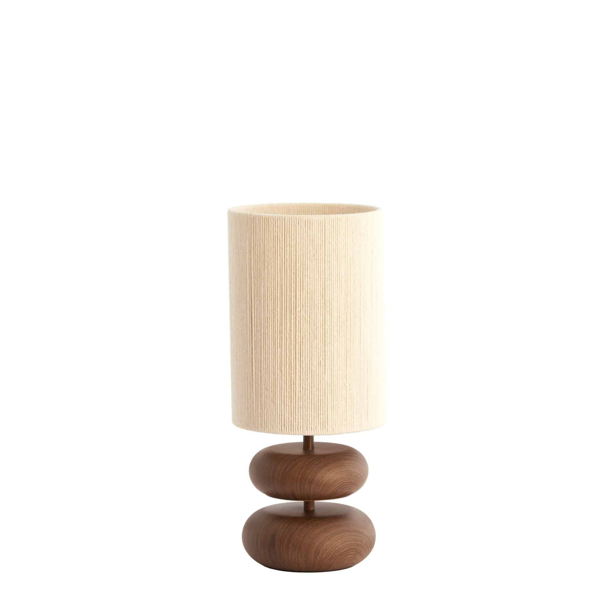 Light & Living tafellamp Danialo - bruin - Ø22cm