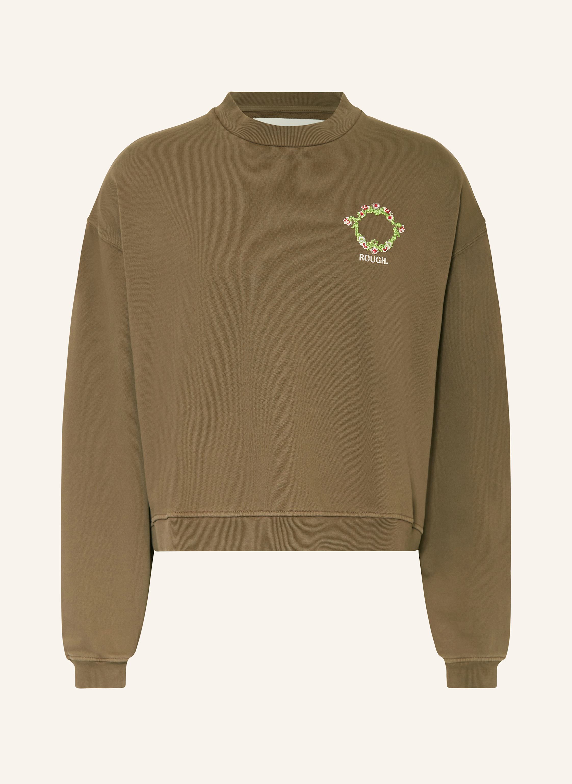 rough. Sweatshirt FLORAL