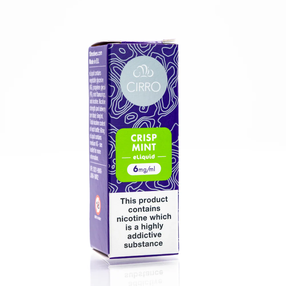 Cirro E-Liquid Crisp Mint 6mg