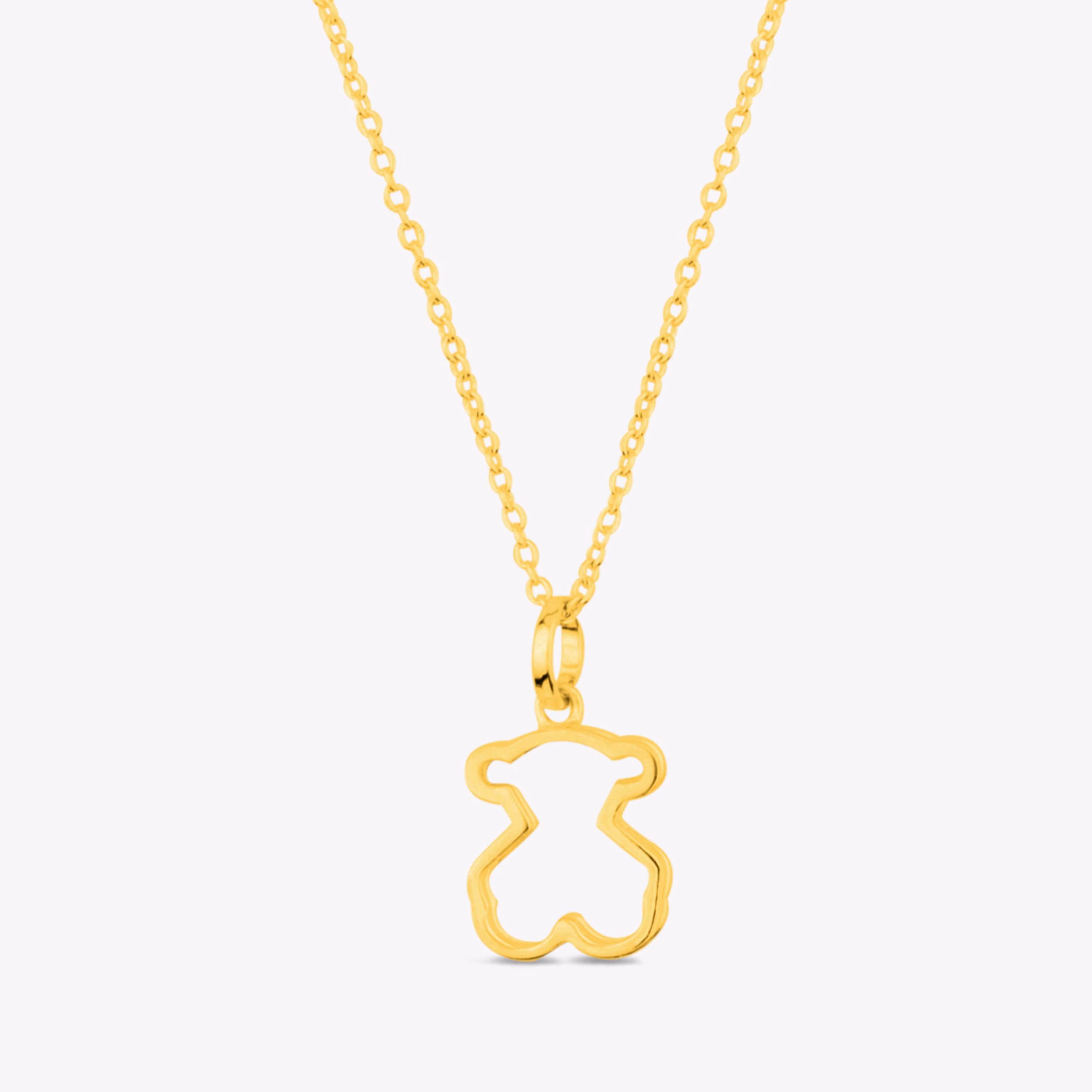 Collar con baño de oro 18 kt sobre plata Galaxy