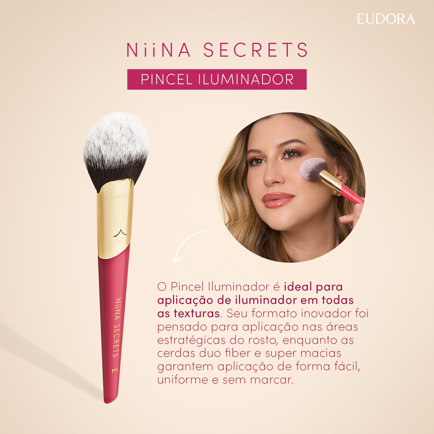Pincel Iluminador Niina Secrets