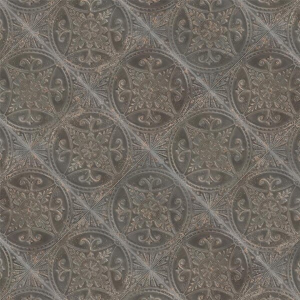 Merola Tile Saja Nero 13" x 13" Ceramic Floor and Wall Tile