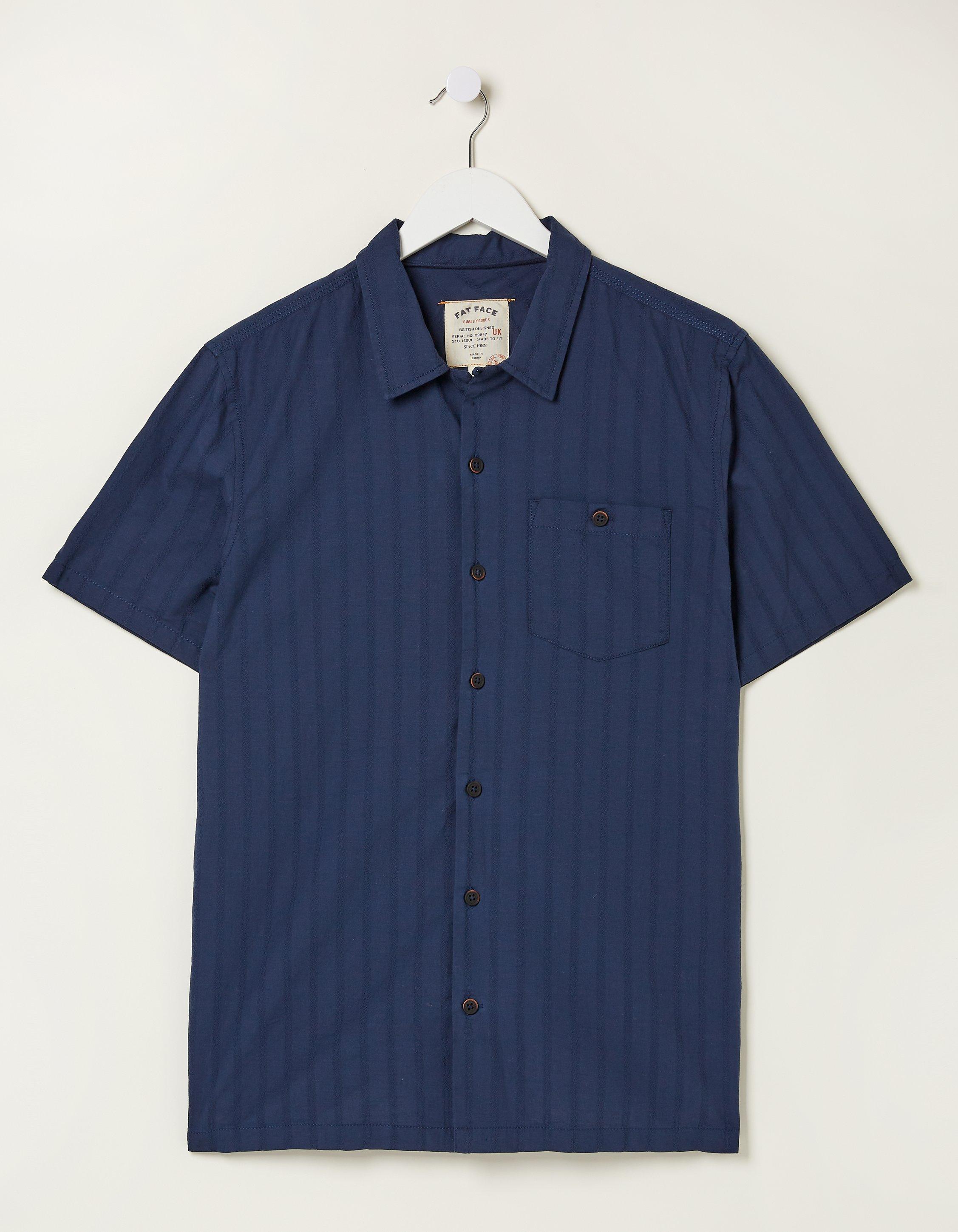 Self Stripe Revere Shirt