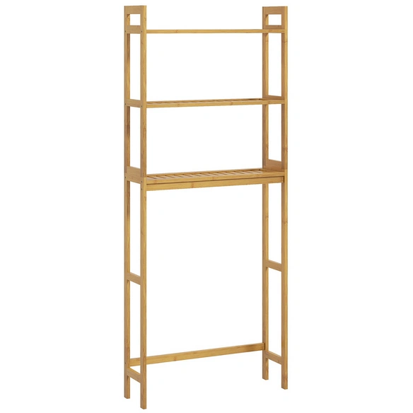 Badregal, LxBxH: 68 x 20 x 165 cm, Bambus