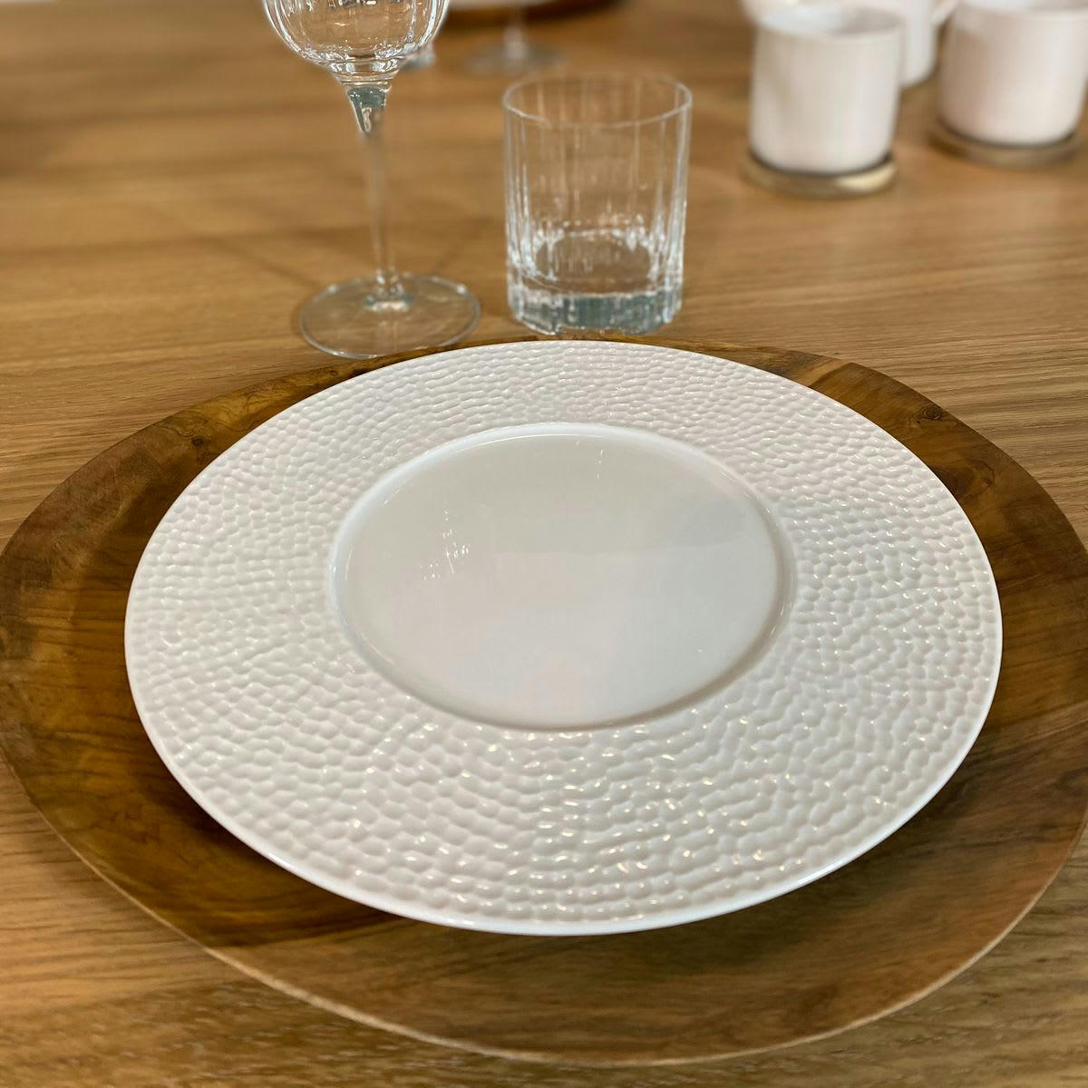 CRISTOBAL - Dessous d'assiette en teck