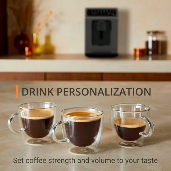 Kaffeevollautomat »Evidence Classic Edition«, EA89Z schwarz anthrazit