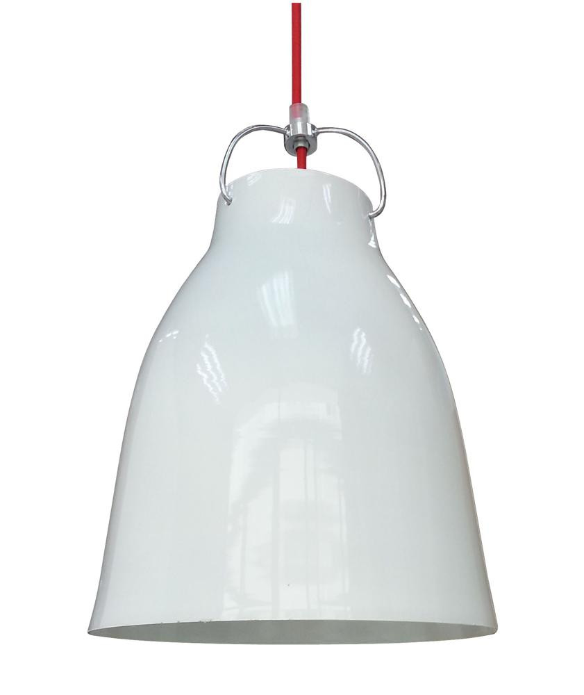 Lampa wisząca biało-czerwona PENSILVANIA 1xE27x60W Candellux
