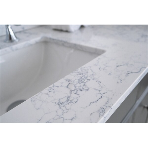 Modern bathroom stone vanity top Carrara jade