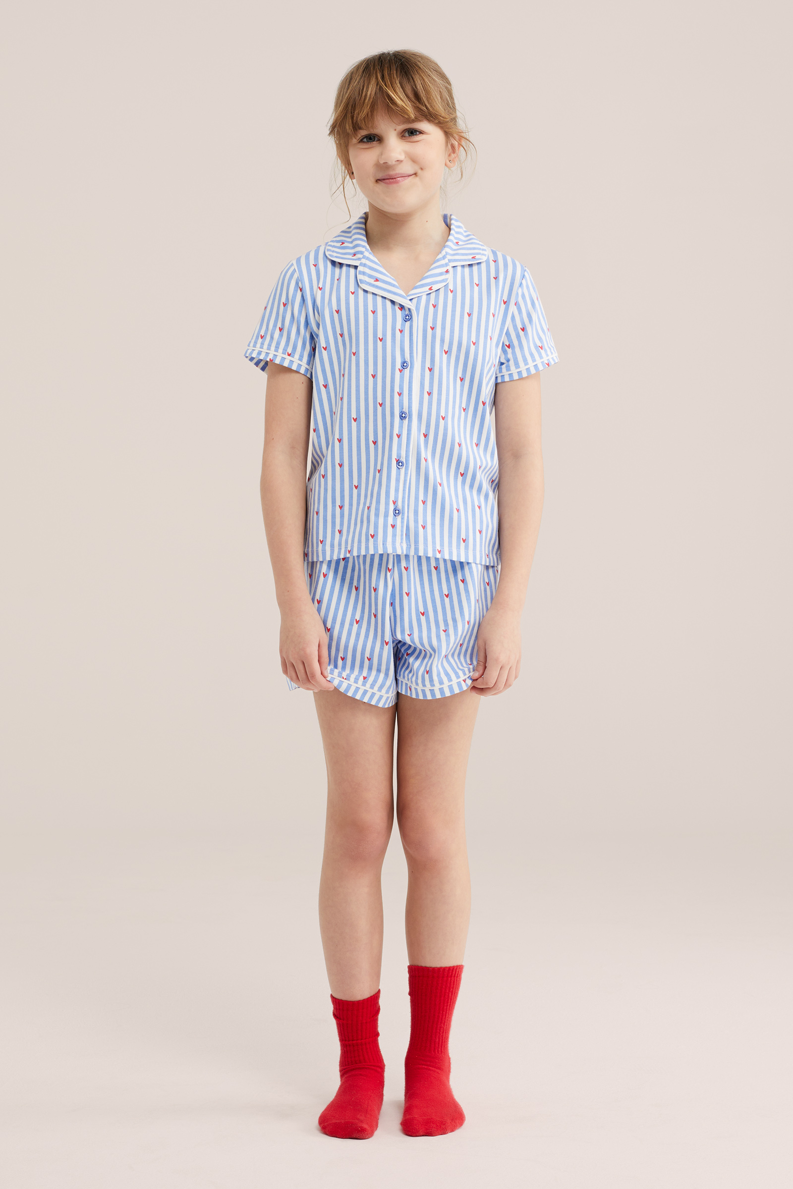 Meisjes pyjama met print