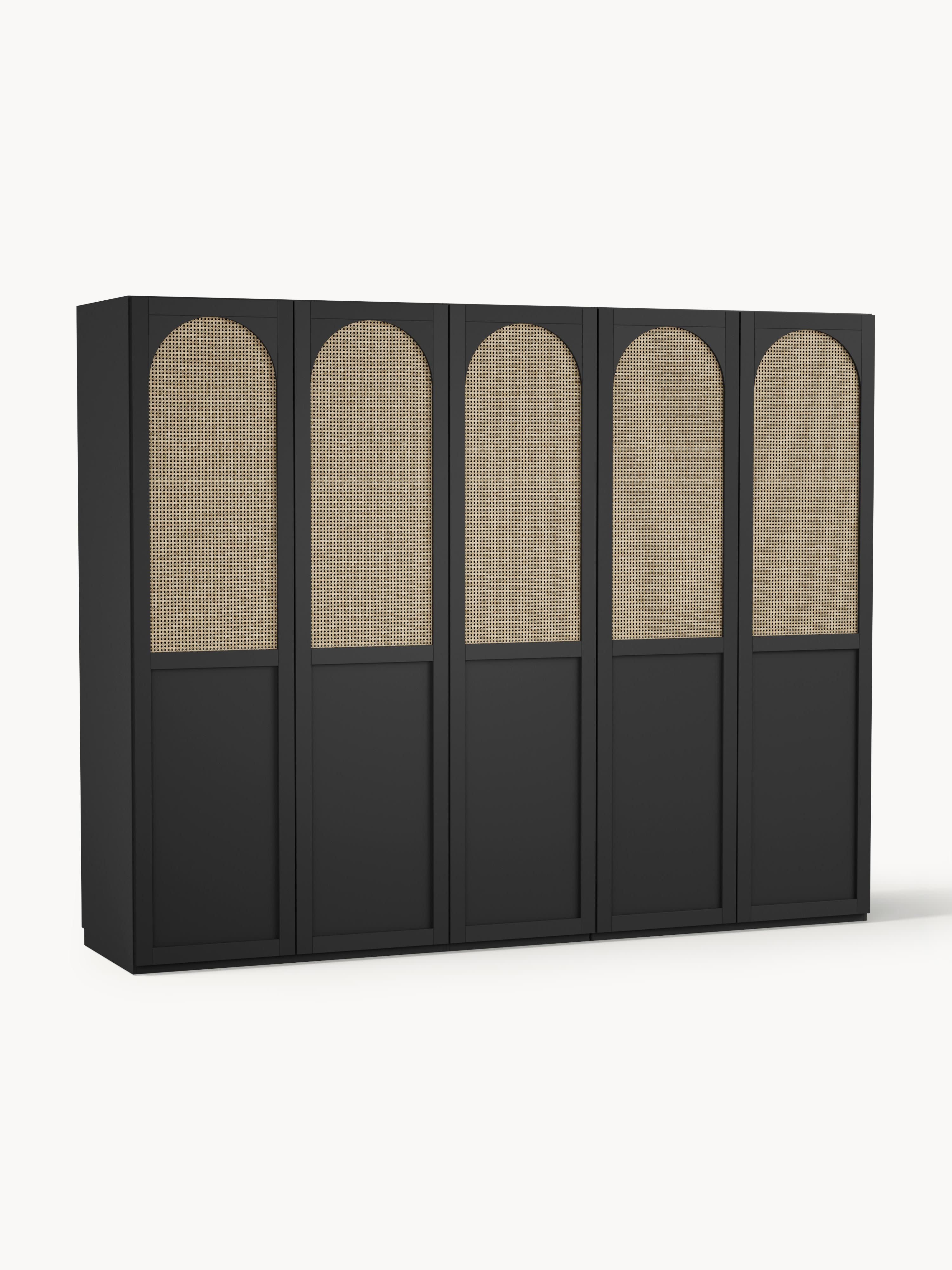 Modularer Drehtürenschrank Jeanne, 250 cm Breite, in verschiedenen Größen