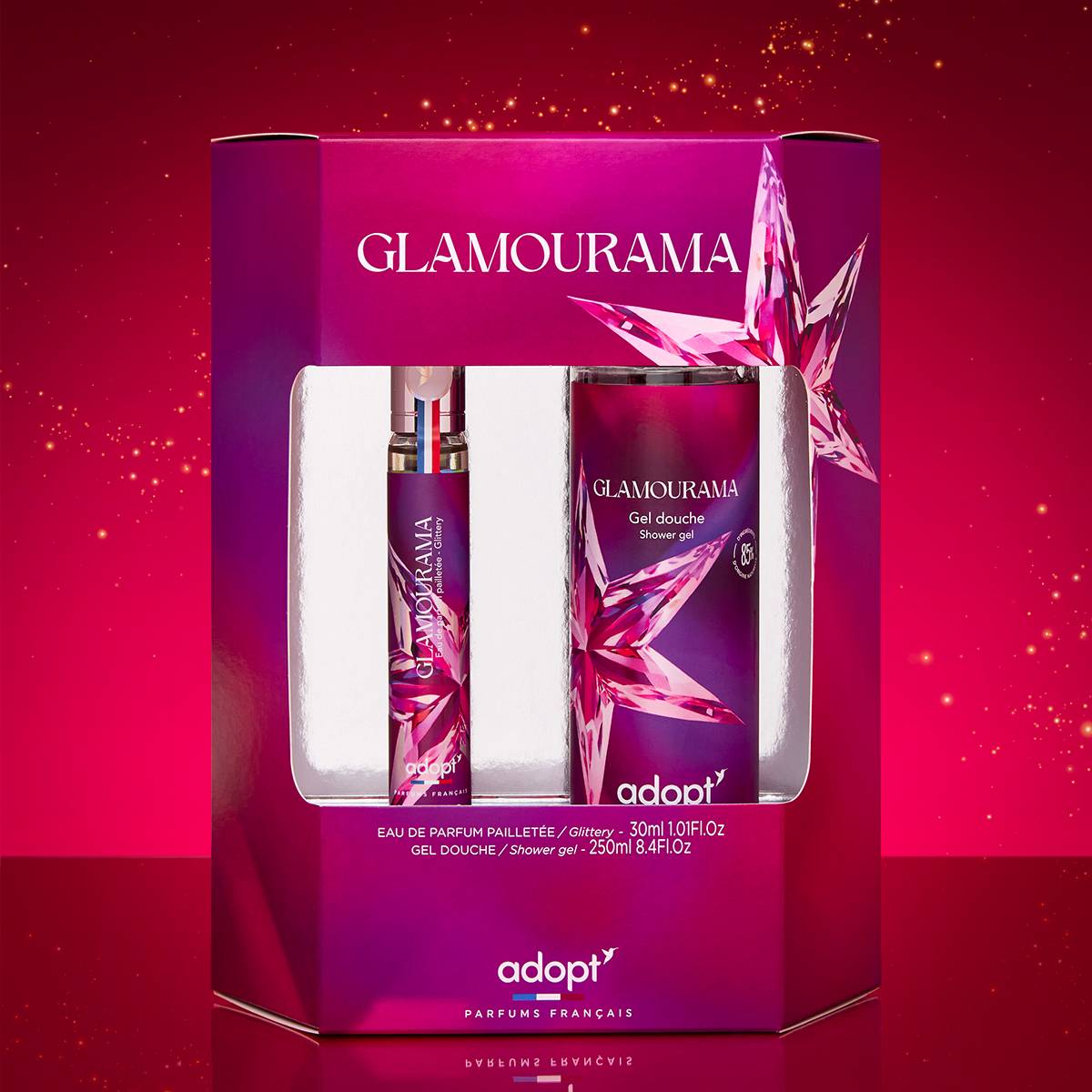 GlamouramaCoffret eau de parfum 30 ml   gel douche 250 ml