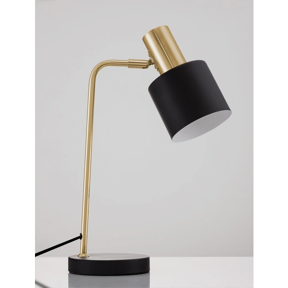 Tischleuchte »Paz «, LED, 1-flammig, goldfarben/schwarz