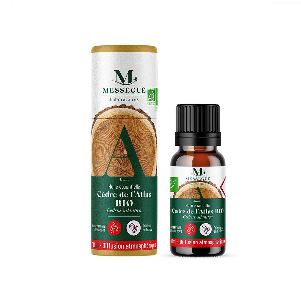 Huile essentielle cèdre de l'Atlas bio Mességué 10ml