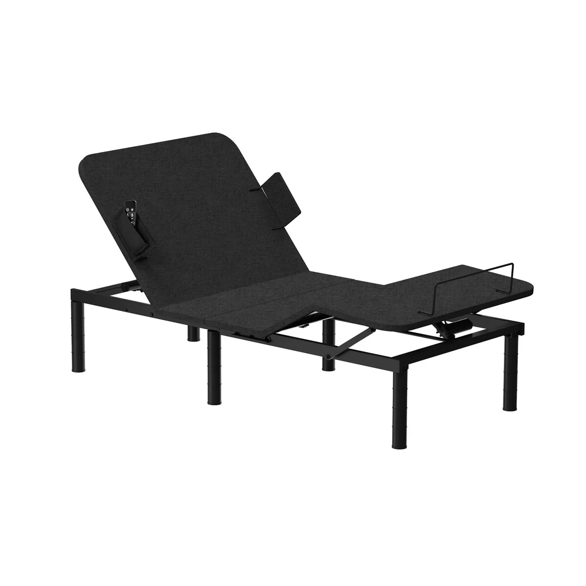 FunniHomi Twin XL/Queen/Split King Size Adjustable Bed Frame, Zero Clearance, Zero Gravity, Mattress Holder