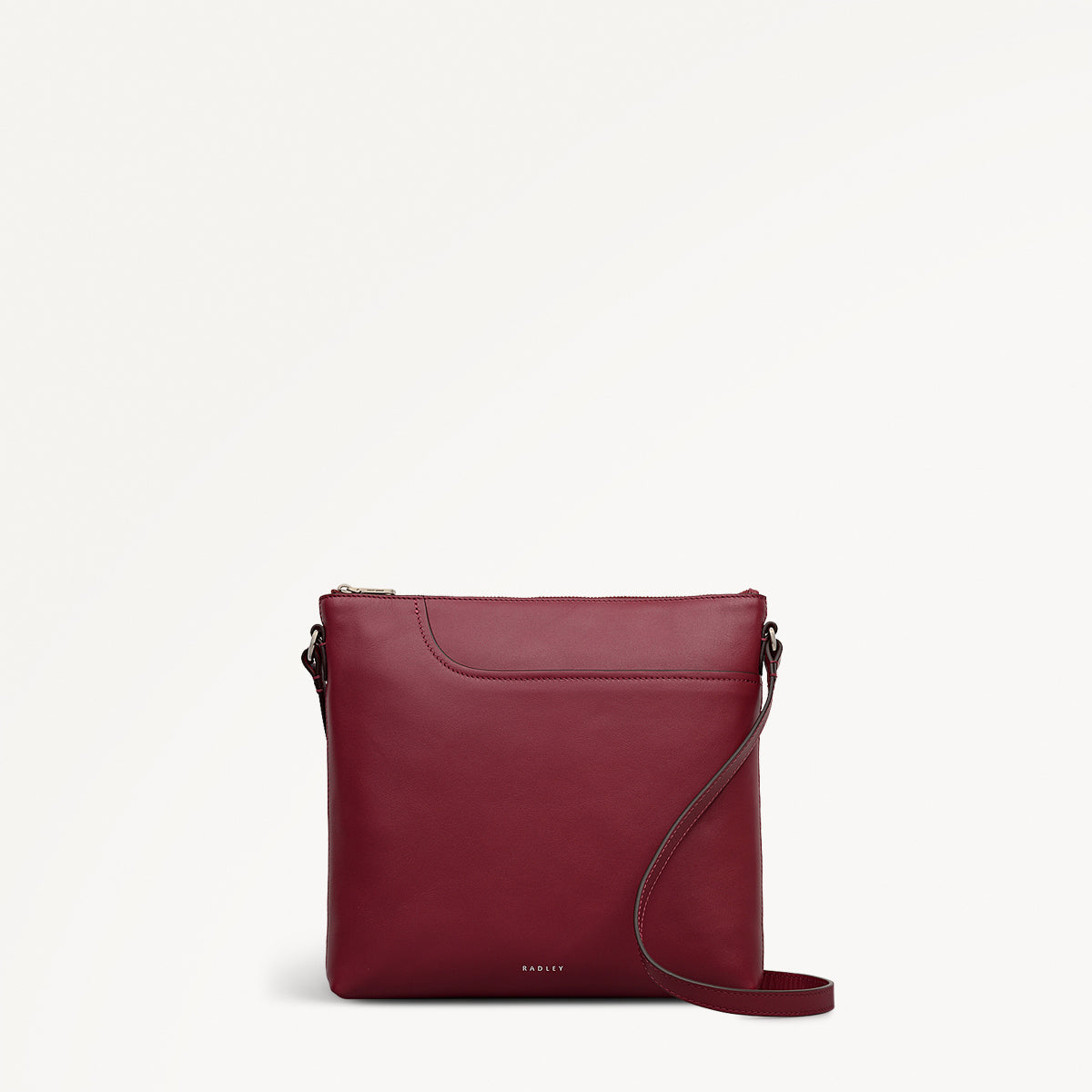 Pockets - Large Ziptop North-South Cross Body Bag