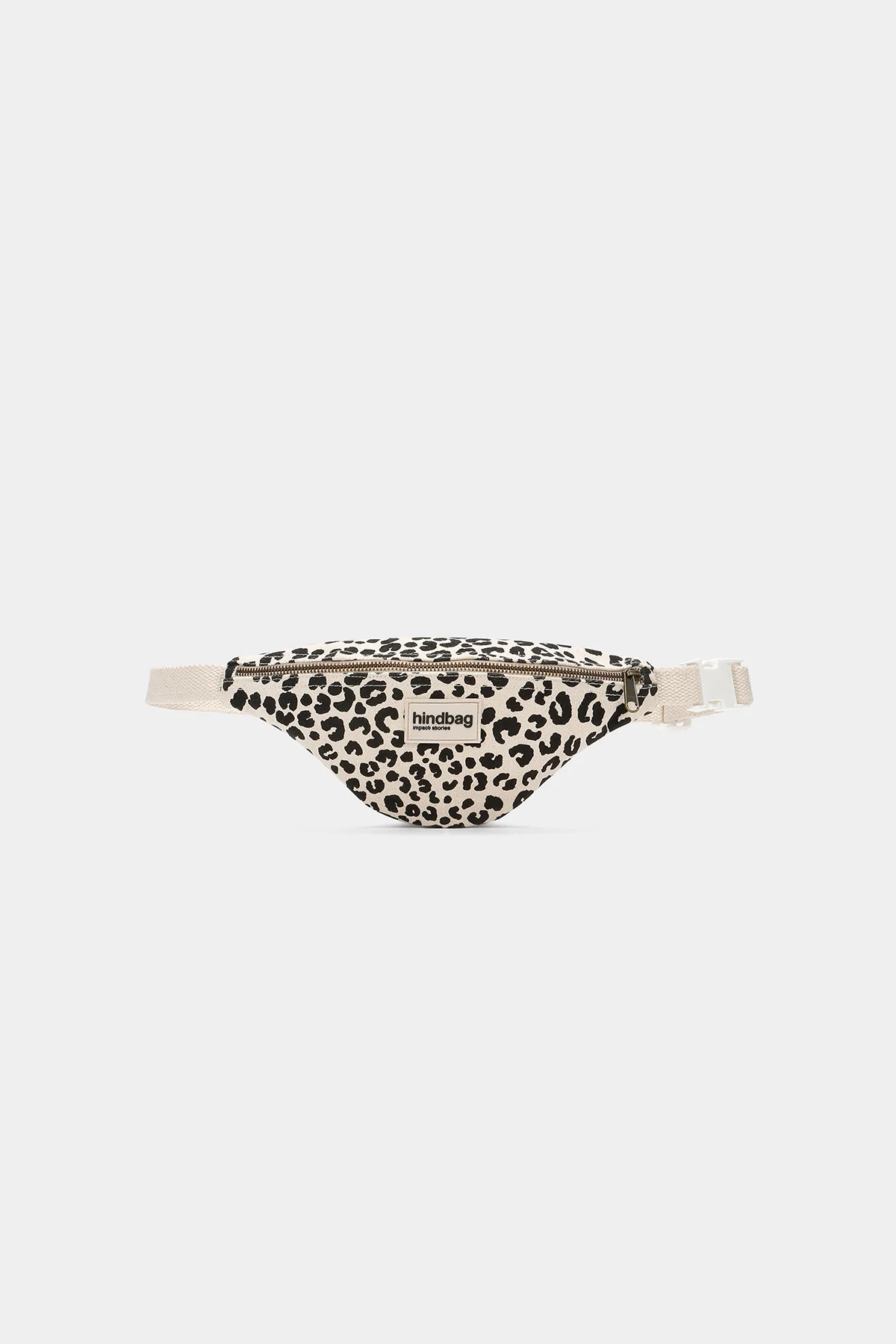 Sac banane enfant Augustin Léopard écru