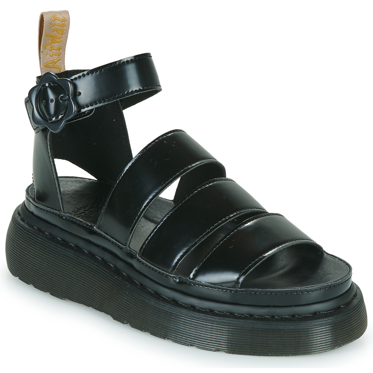 Dr. Martens - VEGAN CLARISSA BLACK OXFORD - Black