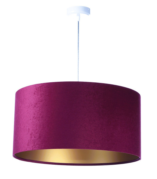 Lampa wisząca HOME 40 fioletowa/złota