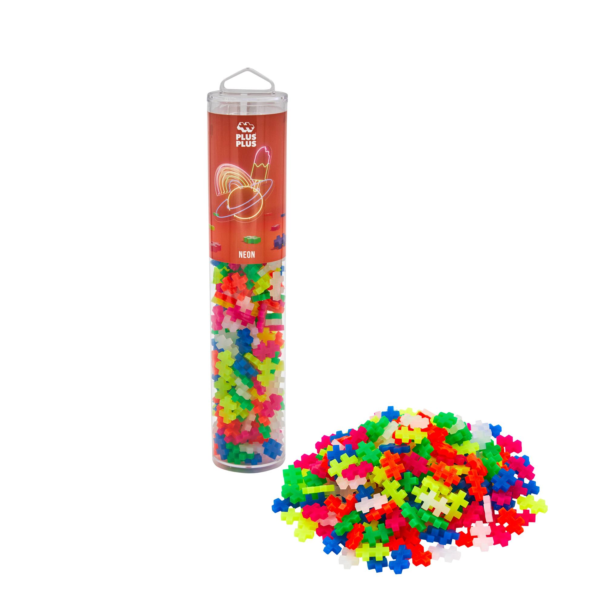 Plus-Plus Neon Tube 240 Pieces