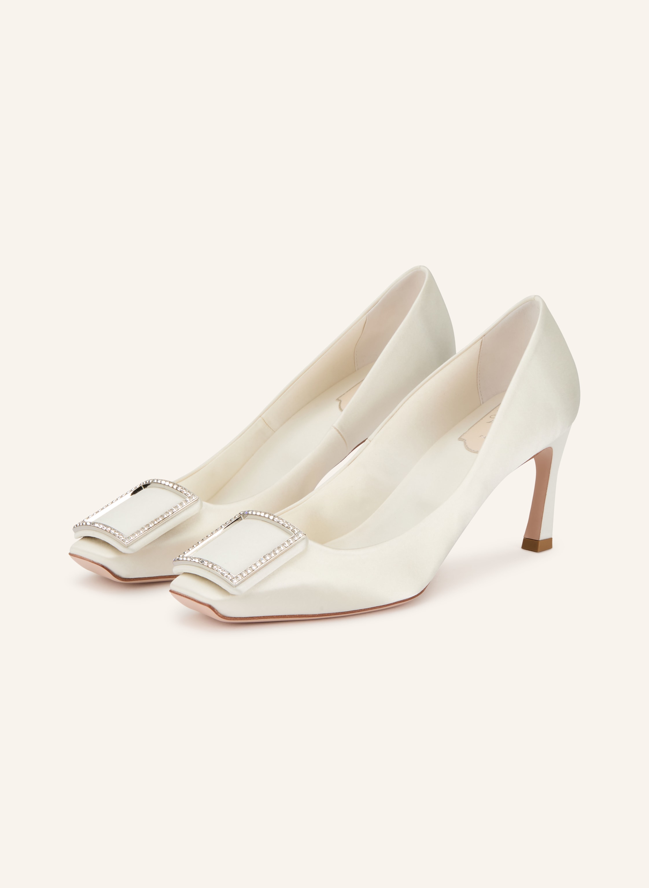 Roger Vivier Pumps TROMPETTE mit Schmucksteinen