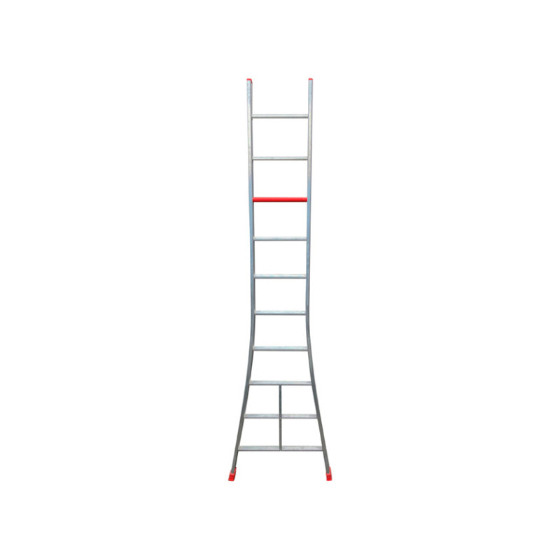 Echelle industrielle simple 1 x 10 échelons ESCALO