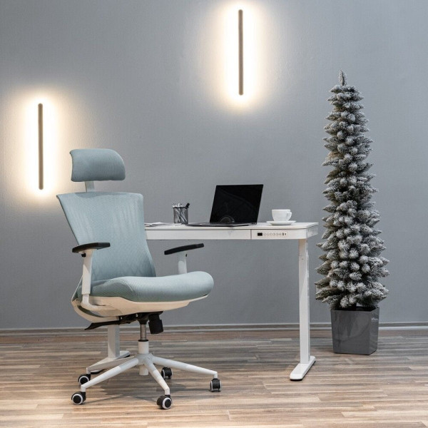 Fotel Biurowy Ergonomiczny Avery Patynowy