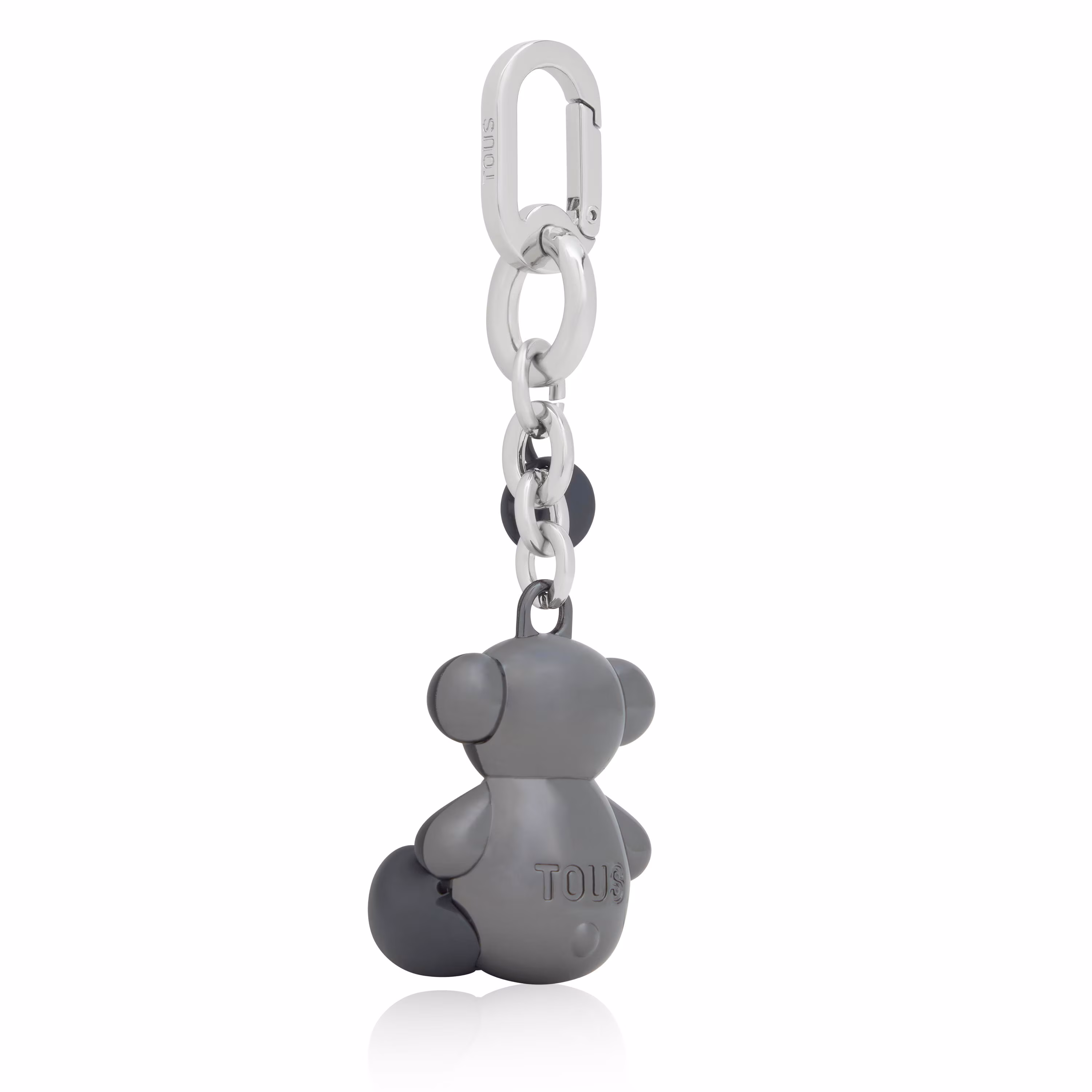 Llavero metal negro Bold Bear