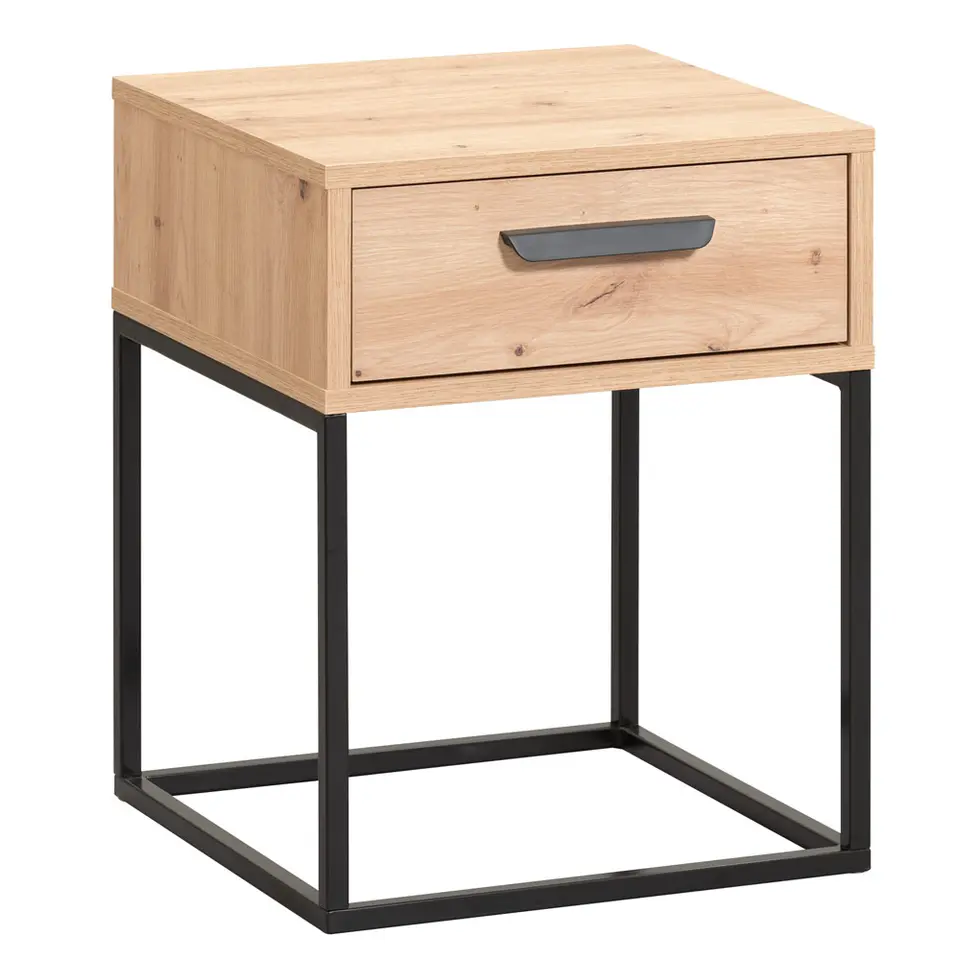 Nachtkastje Tokio - 1 lade - eikenkleur