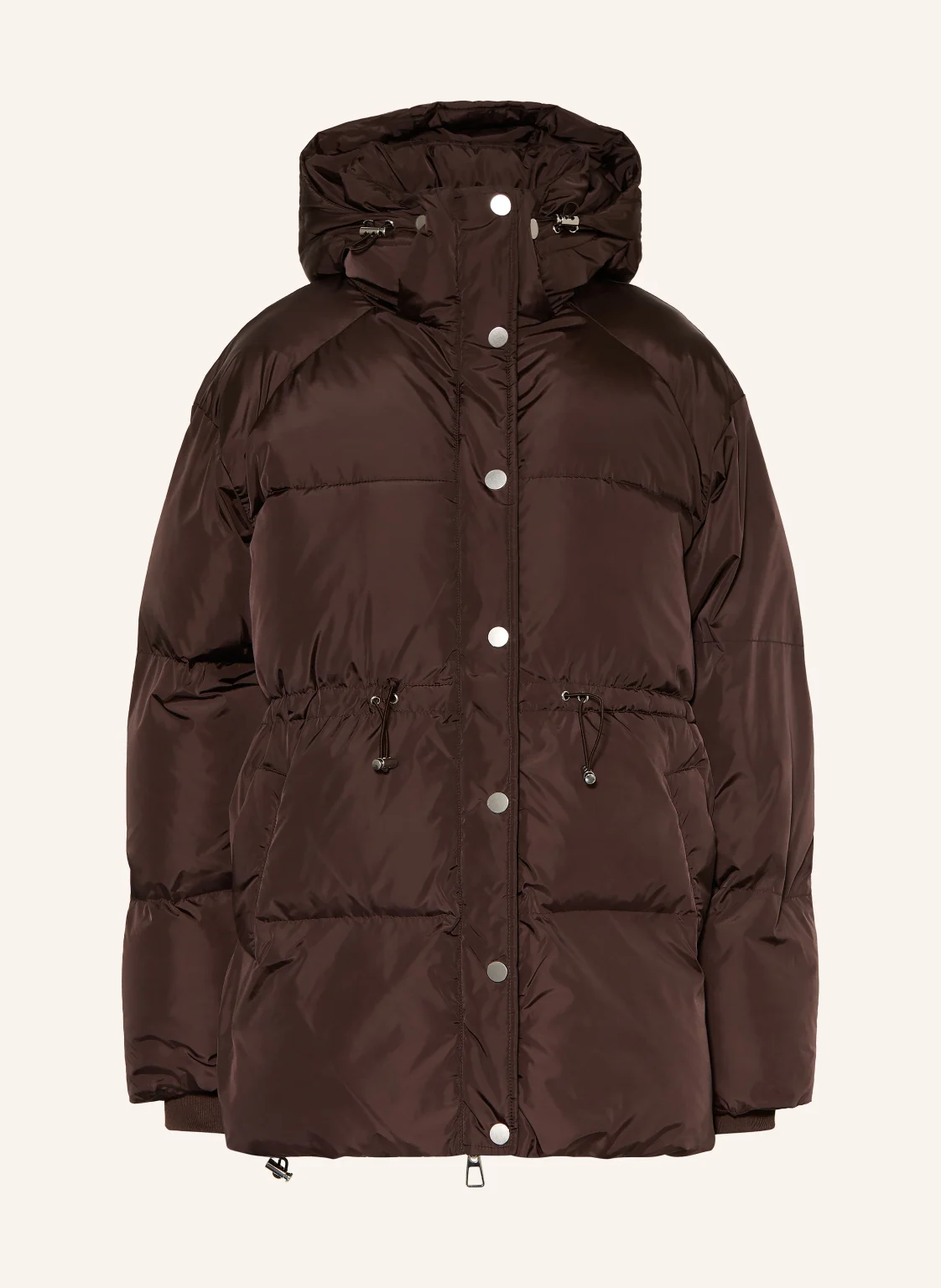MRS & HUGS Steppjacke mit abnehmbarer Kapuze