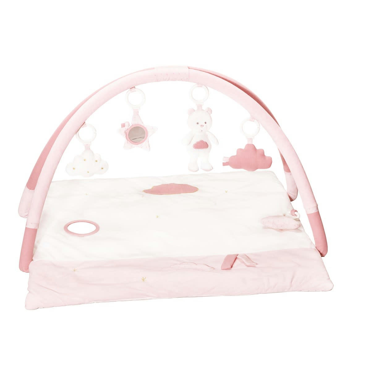 LILY - Tapis d'éveil avec arches en velours