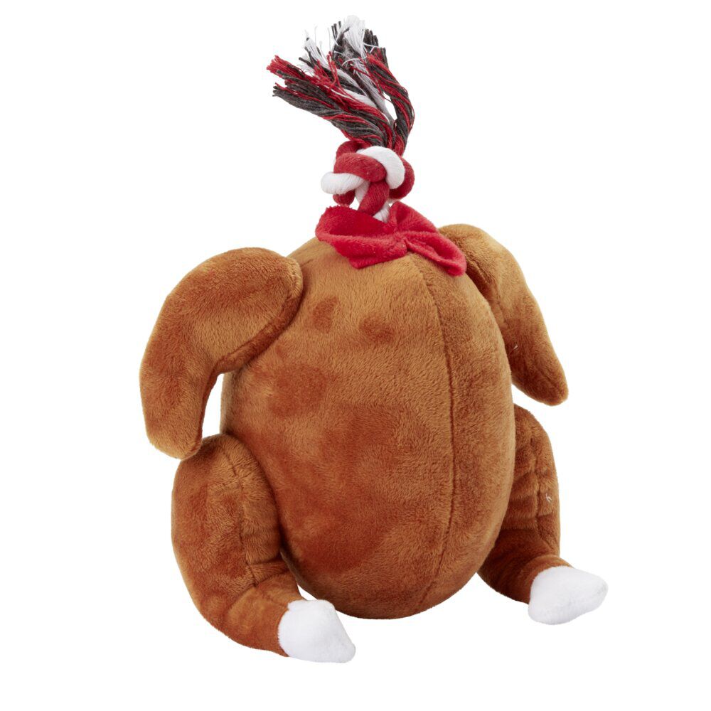 Jouet Peluche dinde de No&euml;l pour chien