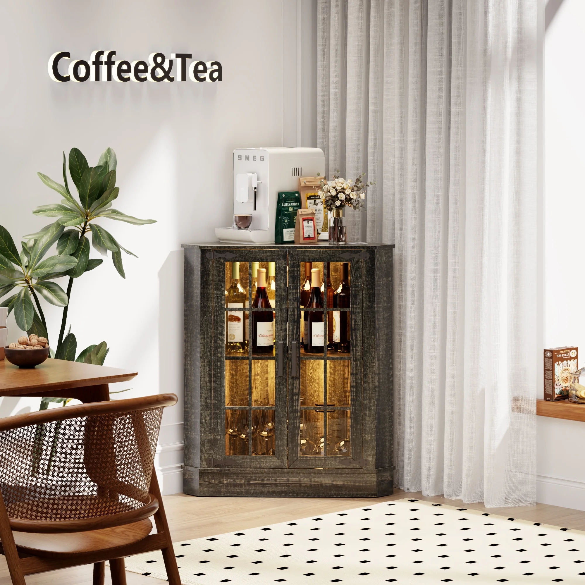 20Wide Corner Storage Cabinet - N/A