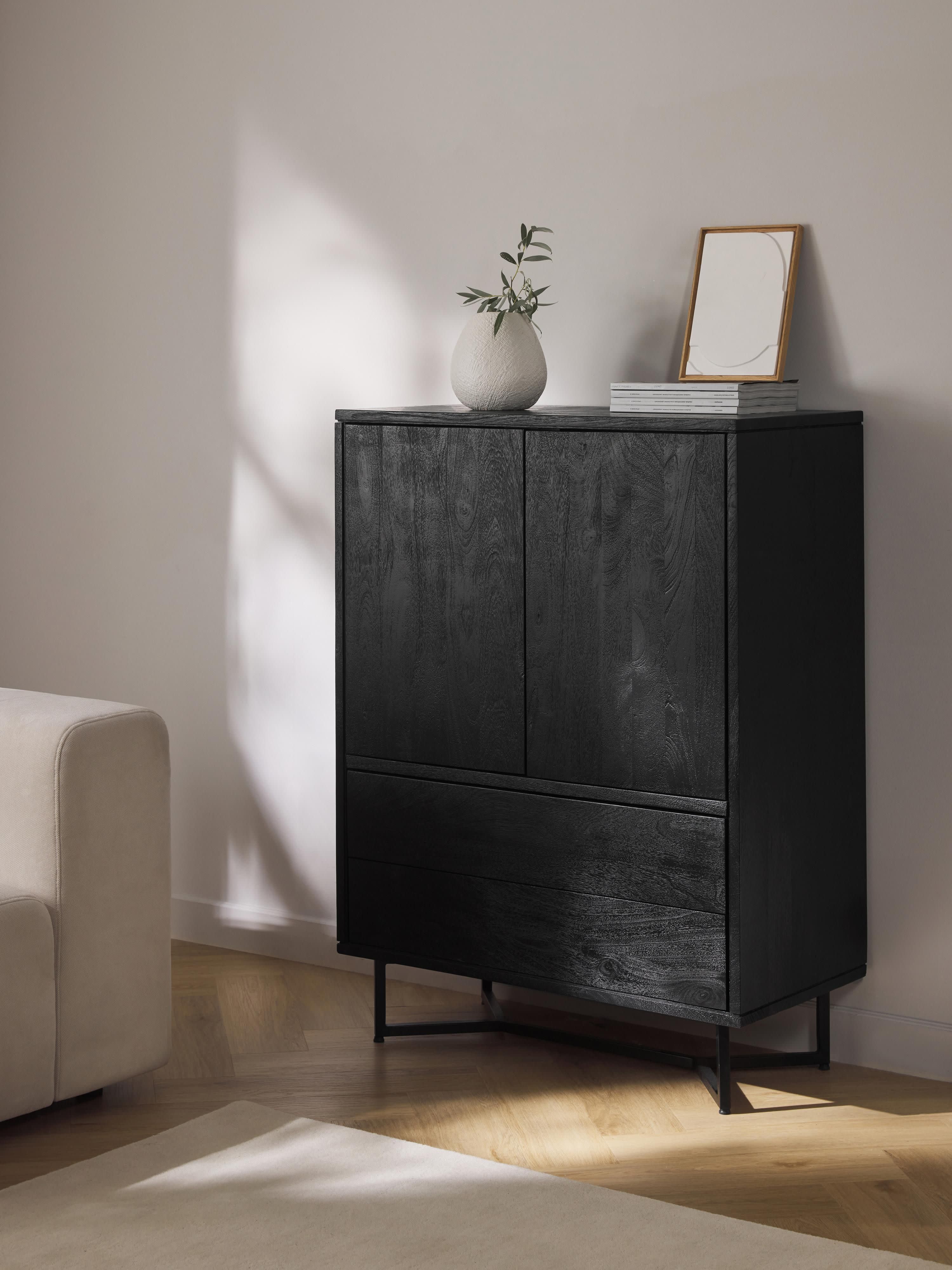 Highboard Luca aus Mangoholz