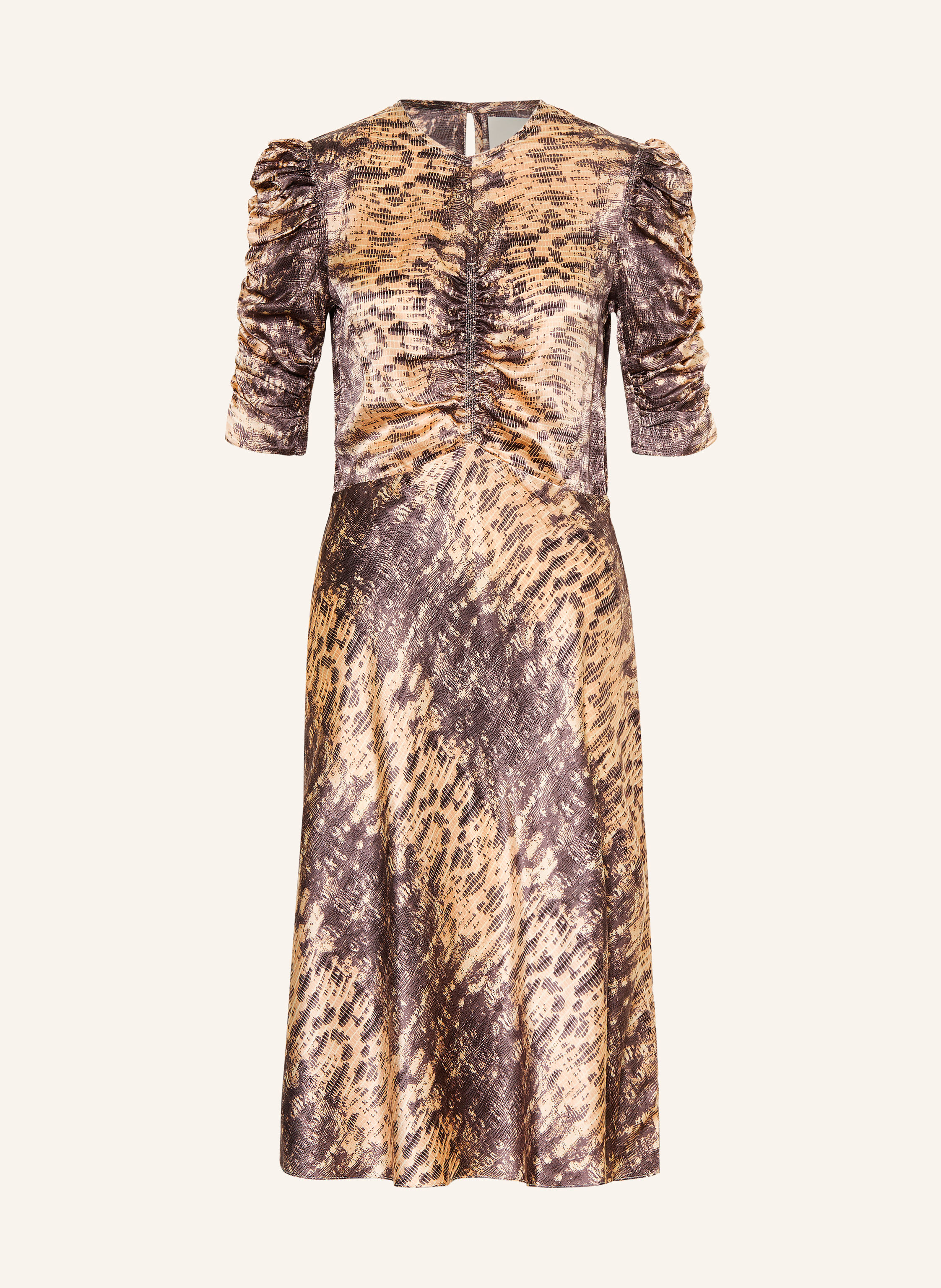 ISABEL MARANT Cocktailkleid LEMILA aus Seide mit 3/4-Arm